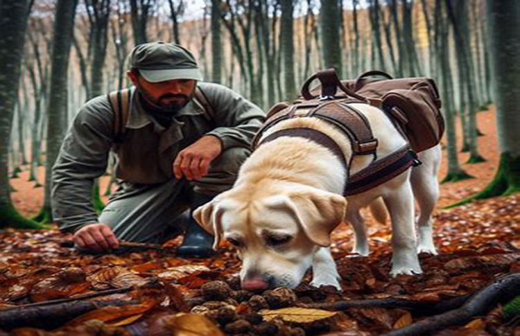 Perro Buscando Trufas